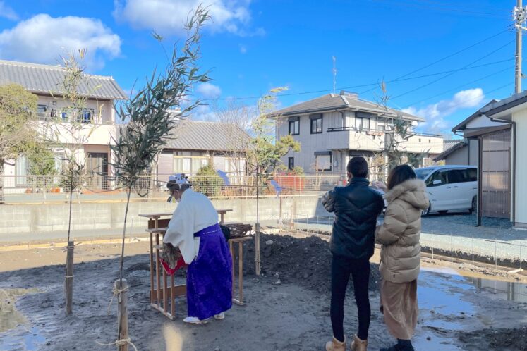 地鎮祭を行いました／浜松市東区