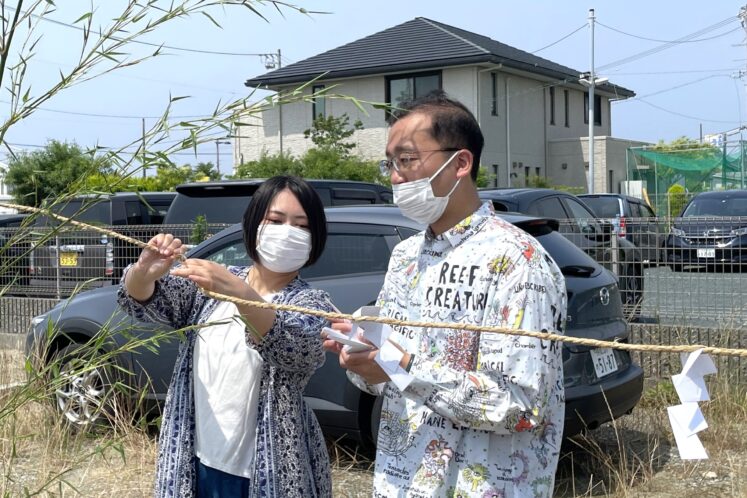 地鎮祭を行いました（浜松市西区）