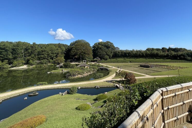 日本三名園「岡山後楽園」