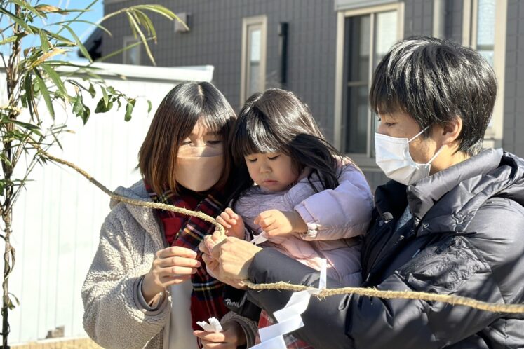 地鎮祭を終えて（磐田市/Ｆ様）