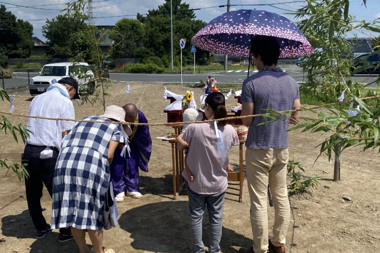 S様邸　地鎮祭