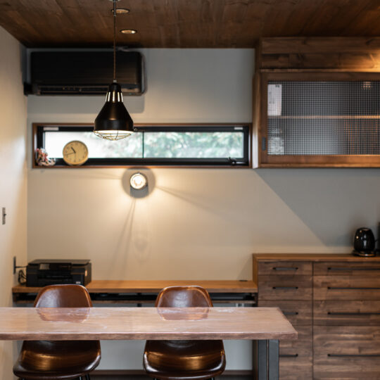 オリジナルの造作収納