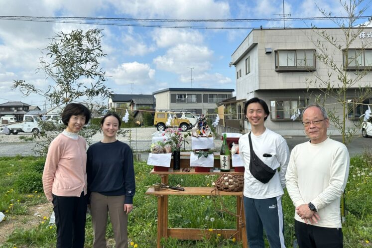 【現場レポート】U様邸 笑顔の地鎮祭／浜松市中央区