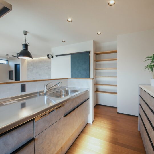 無駄のないキッチン