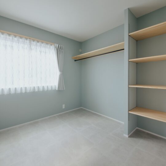 落ち着きのある子供部屋