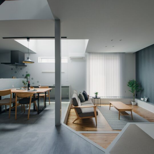 計算しつくされたフロア