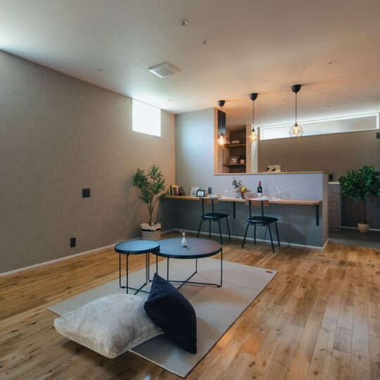 圧迫感がない空間