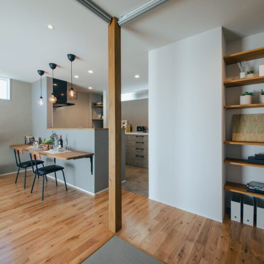 フラットな畳コーナー