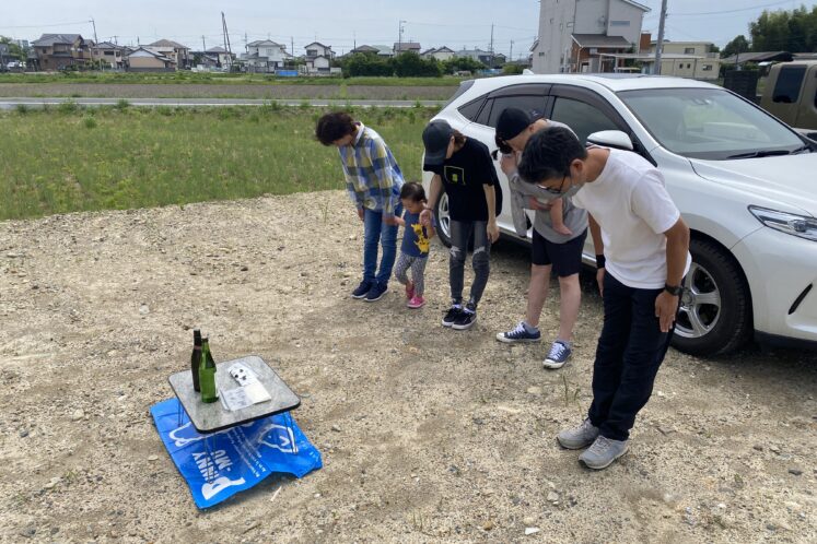 S様邸　セルフ地鎮祭