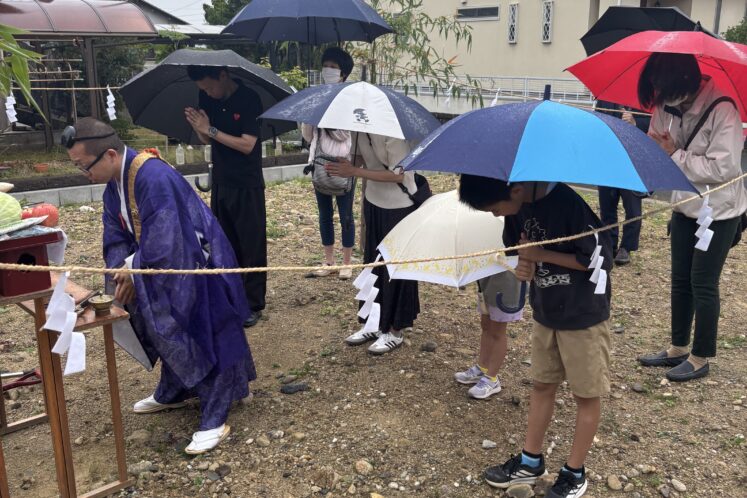 I 様 地鎮祭 / 磐田市下本郷