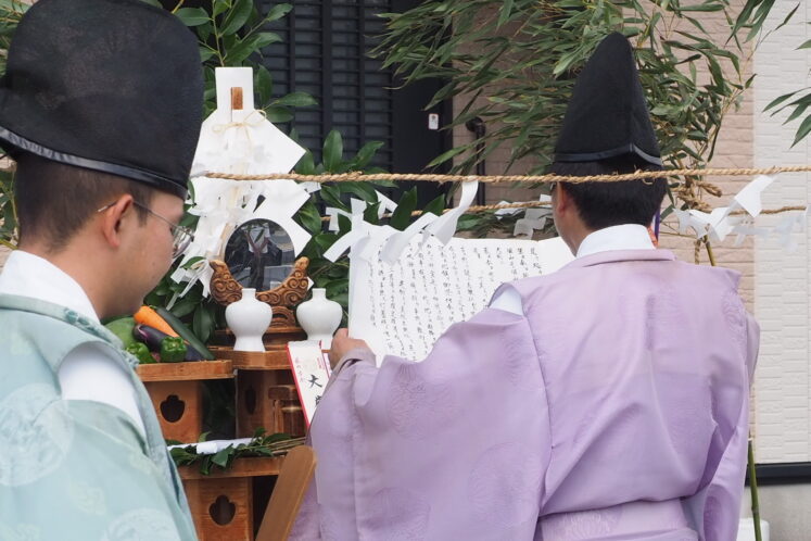 W様邸 地鎮祭に参加／浜松市中央区