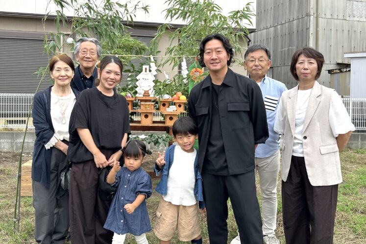 I様邸 ご家族揃っての地鎮祭／浜松市中央区