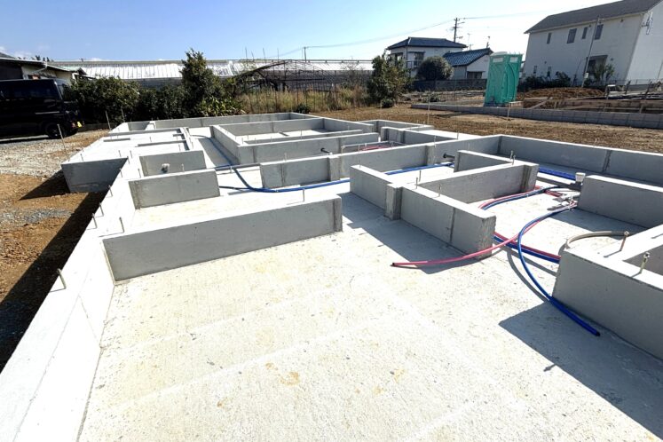 【現場レポート】K様邸　基礎・土台敷き／浜松市中央区