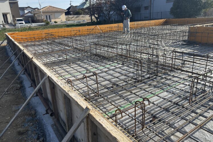【現場レポート】T様邸　基礎工事／浜松市中央区