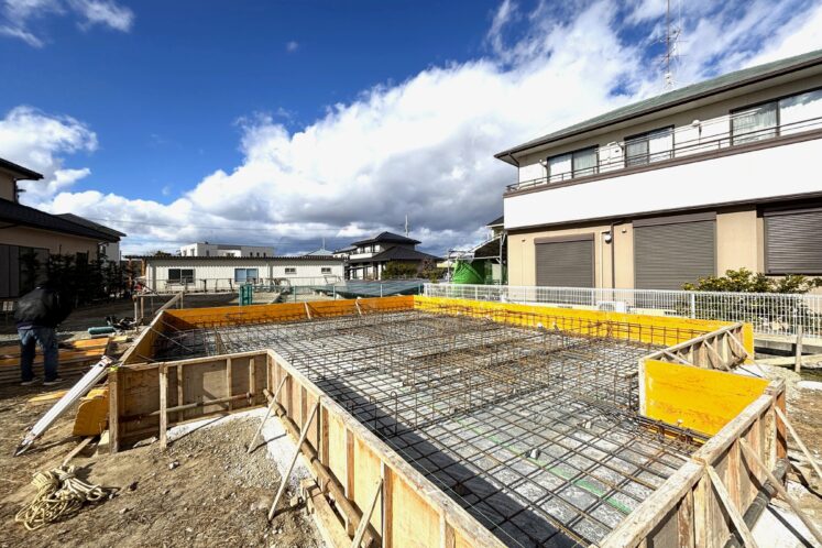 【現場レポート】I様邸　基礎工事／浜松市中央区