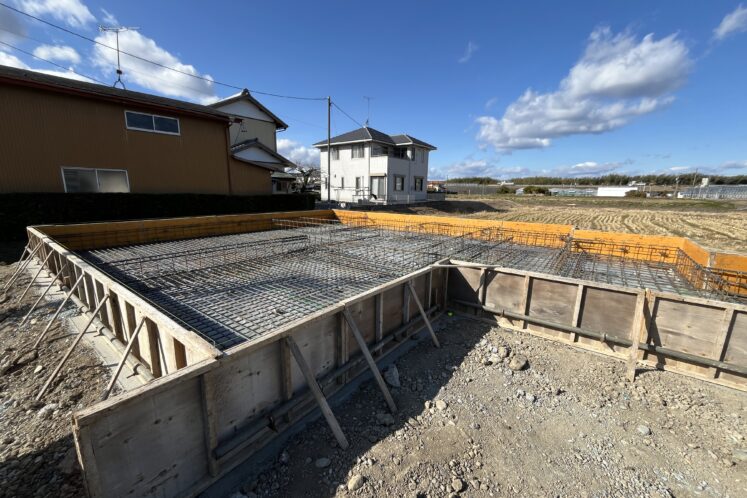 【現場レポート】S様邸　基礎工事／袋井市