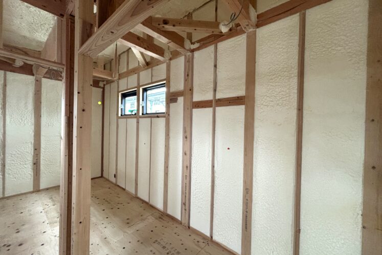 【現場レポート】　K様邸 断熱工事／浜松市中央区